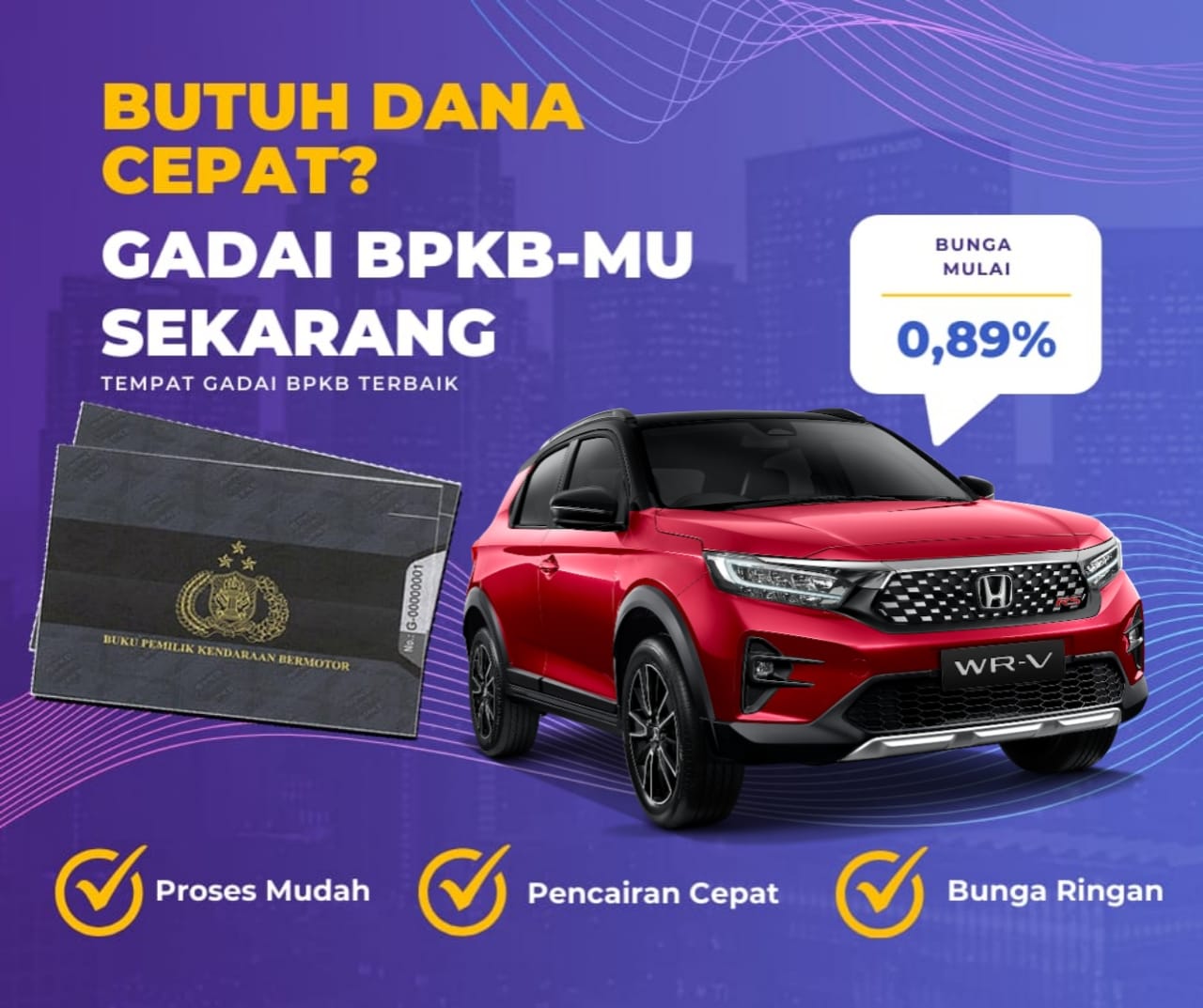 Pinjaman Dana Jaminan Bpkb Mobil Honda Mrv Dapat Pinjaman Berapa? Seperti Ini Simulasinya